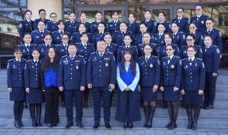 Child-protection investigators at a CNCF training session